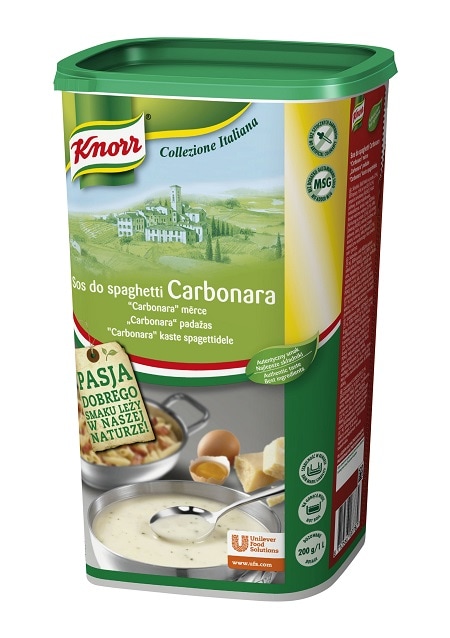 Knorr Sos do spaghetti Carbonara 1 kg - 